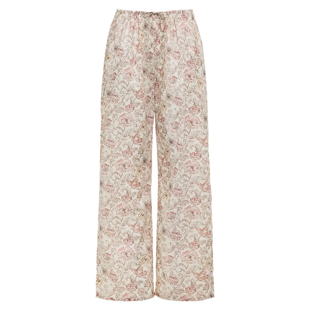 Venecia Floral Drawstring Pant