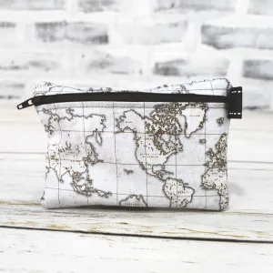 Vintage Map Personalized Reusable Food Bag