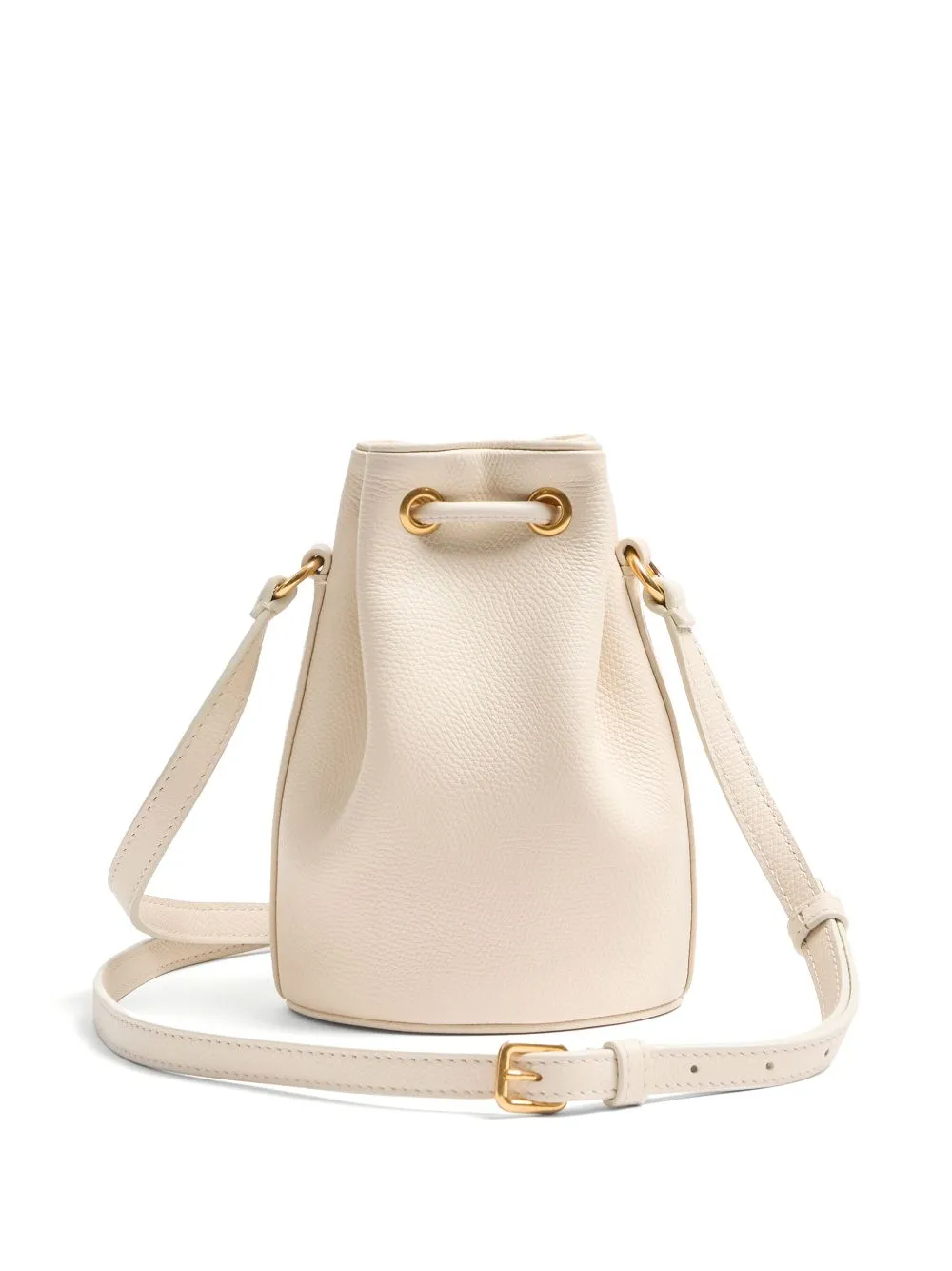 Vlogo signature mini leather bucket bag