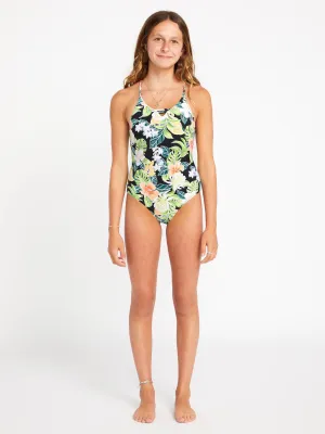 Volcom Girls Sunny Beach One Piece Swimsuit