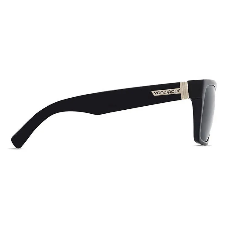 VonZipper Elmore Sunglasses - Black Gloss/Vintage Gray