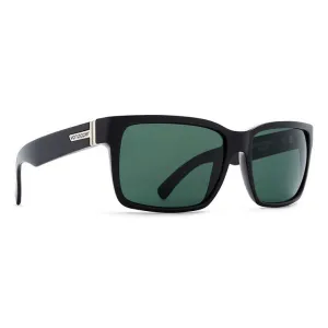VonZipper Elmore Sunglasses - Black Gloss/Vintage Gray