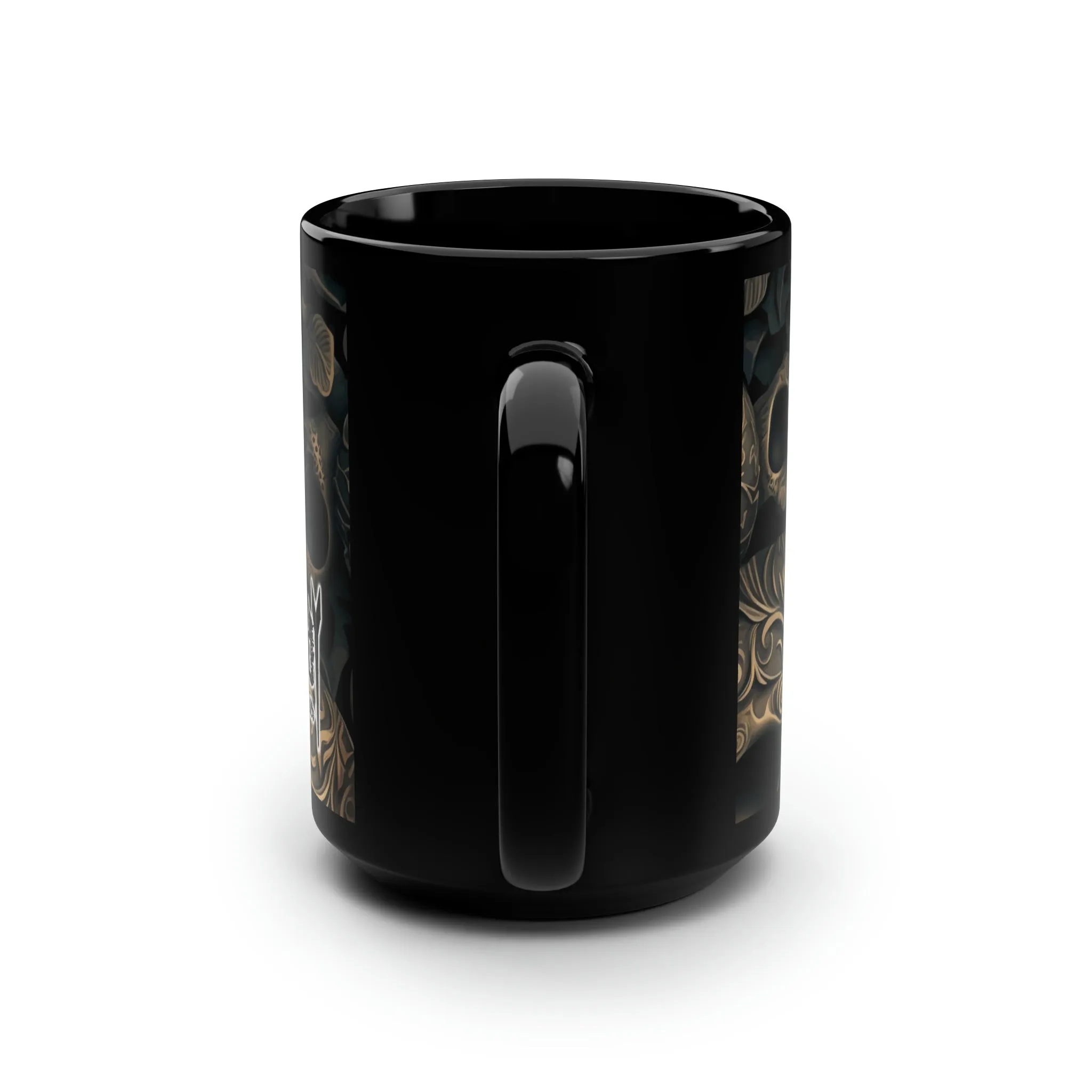 Voodoo 2 /Black Mug, 15oz