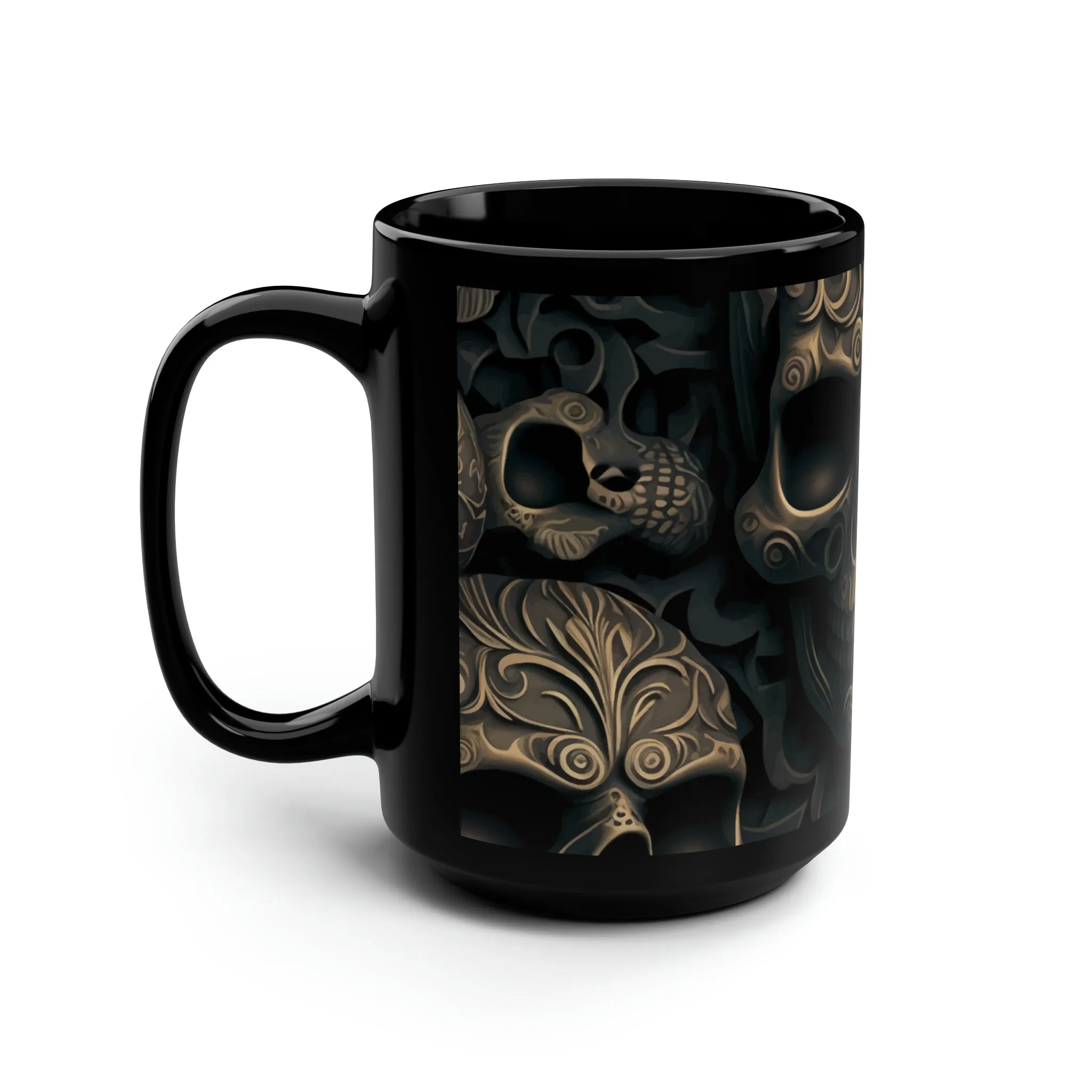 Voodoo 2 /Black Mug, 15oz