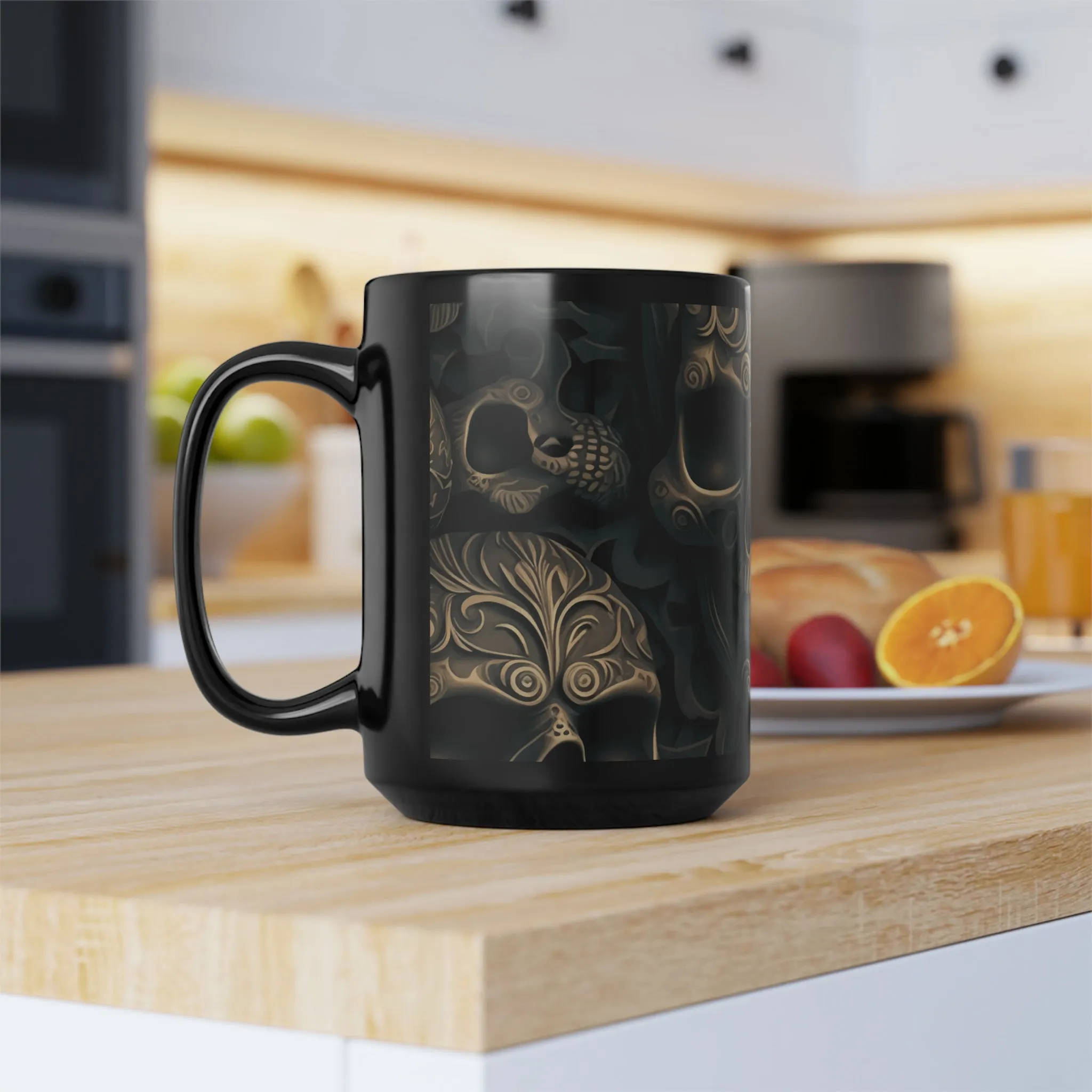 Voodoo 2 /Black Mug, 15oz
