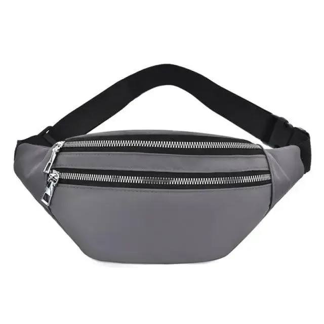 Waterproof Travel Unisex Fanny Pack Simple Design Waist Bags Fashion Bum Bag Trendy  Cross Body Chest Bags