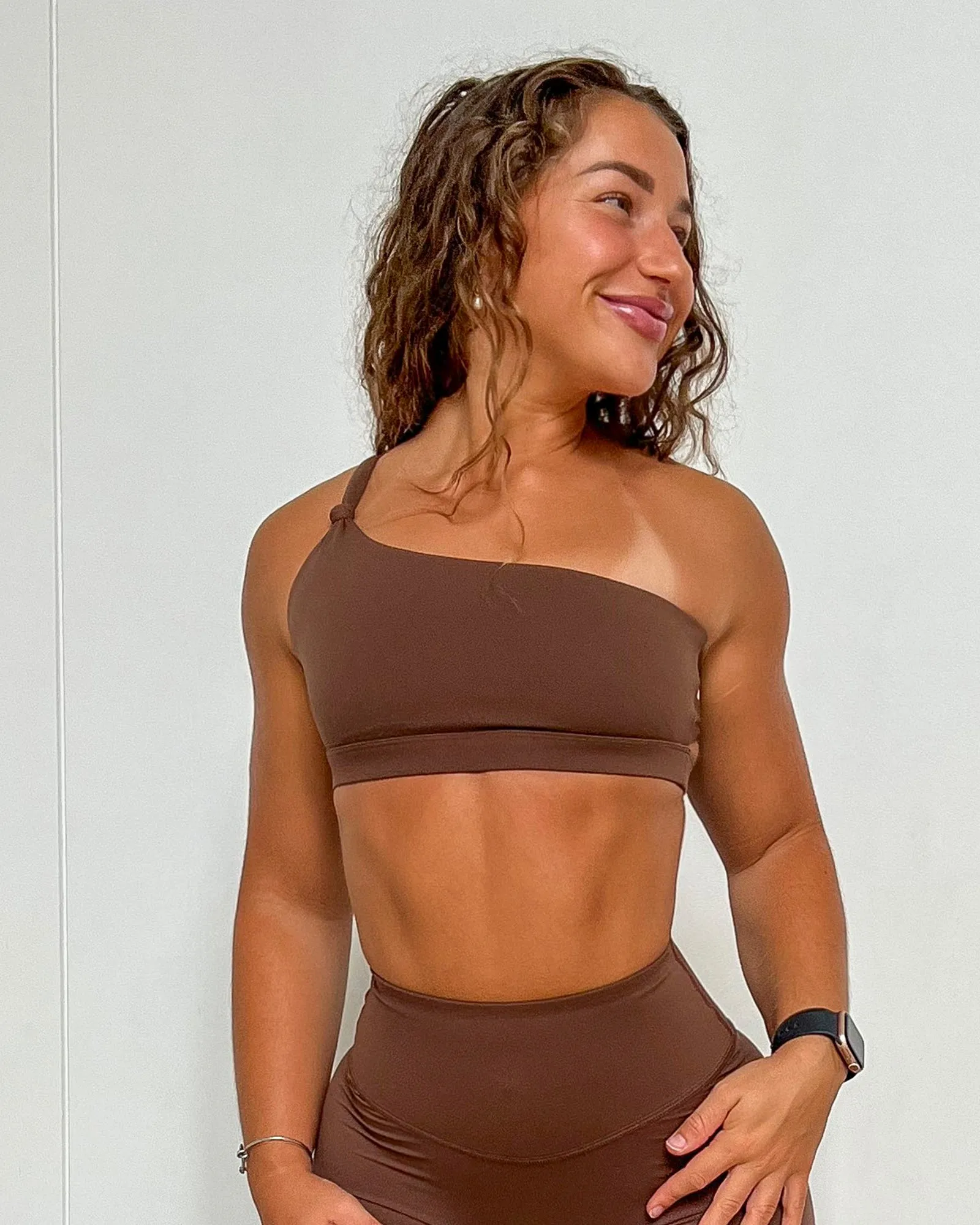 Wave Bralette - Fudge