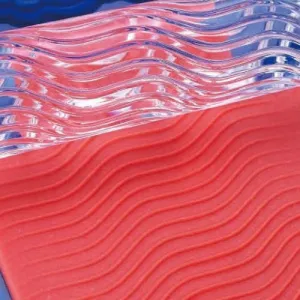 Wavy Line Rolling Pin
