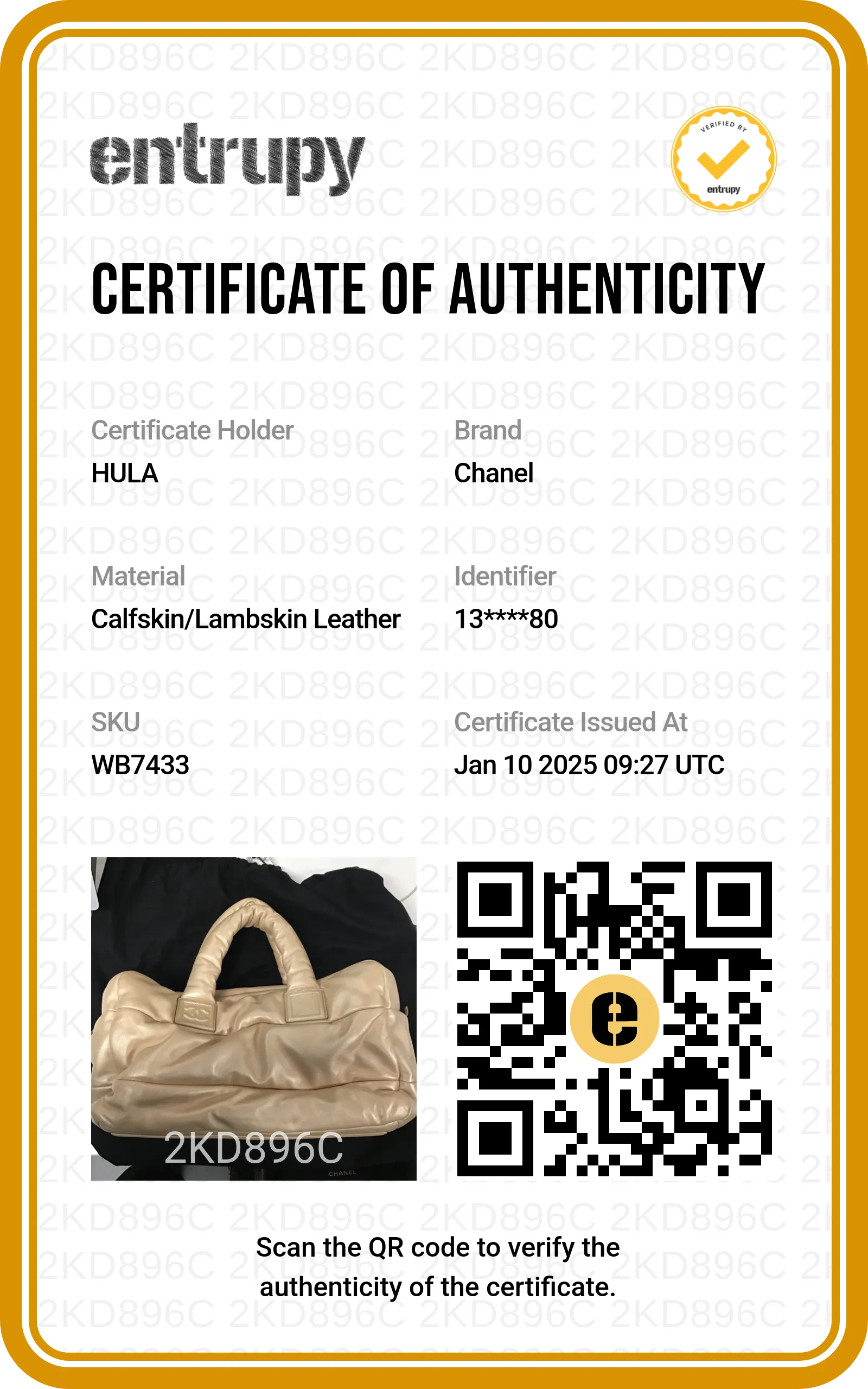 [WB7433] Chanel | Top Handle Bag