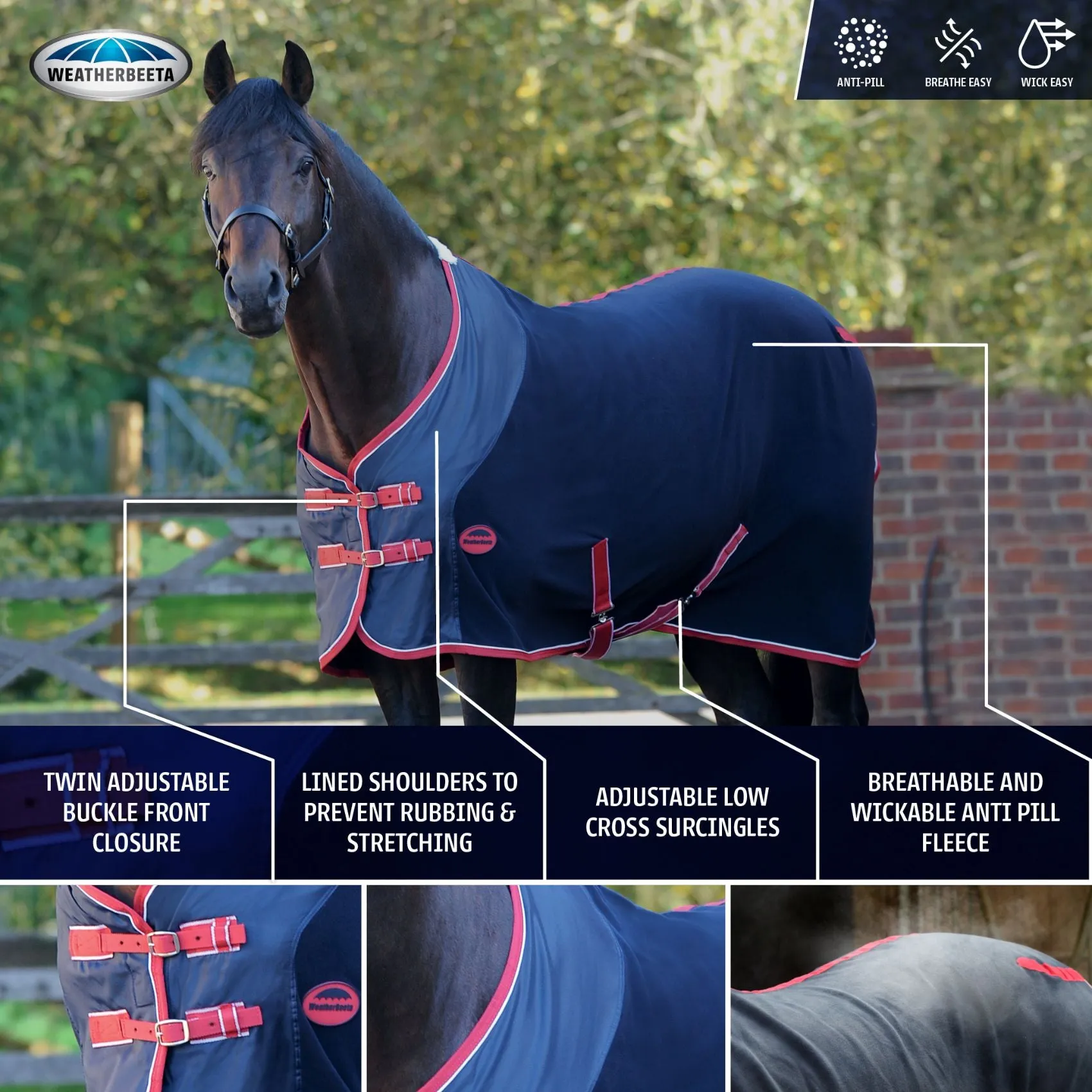 Weatherbeeta Polar Fleece Cooler Clearance Colours