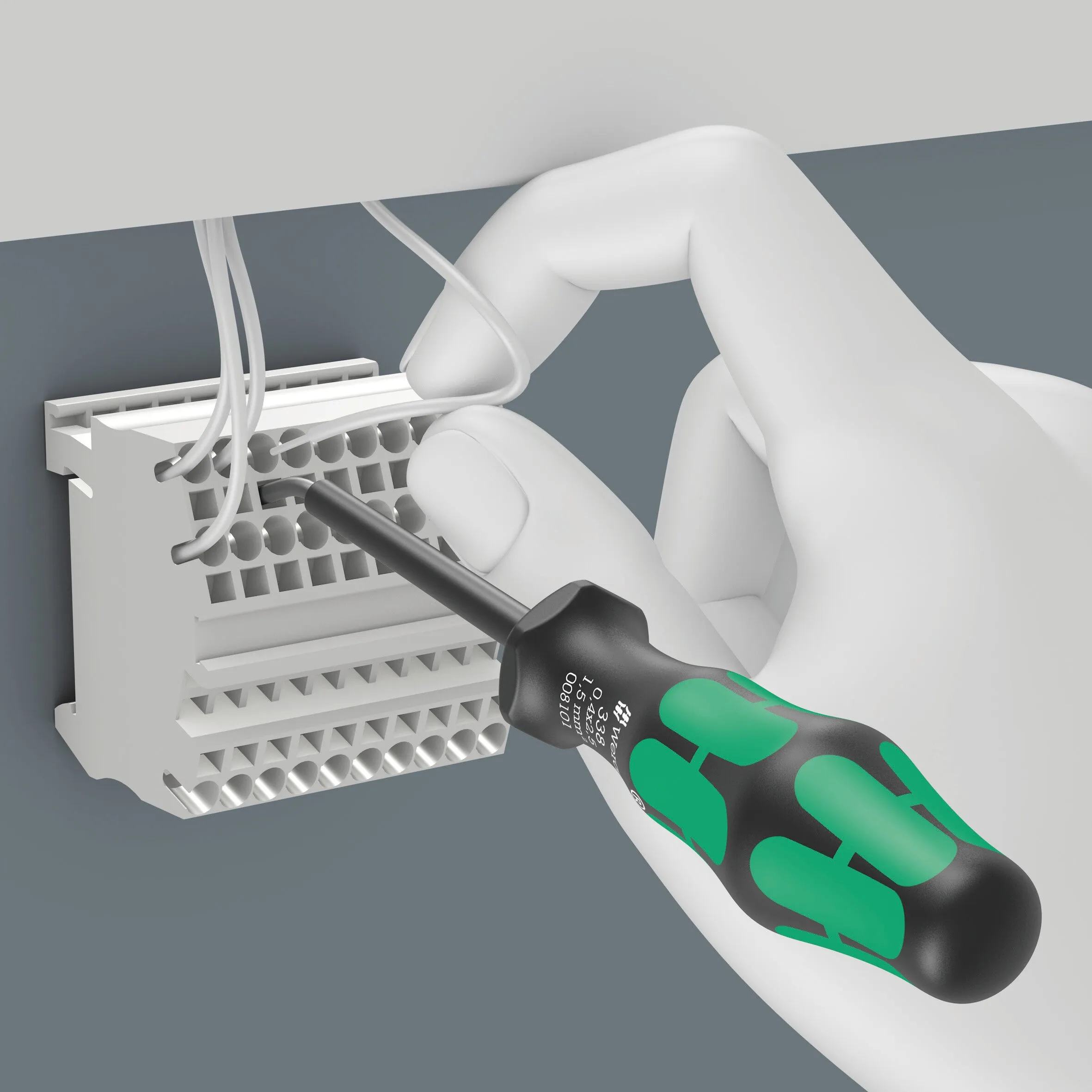 Wera 338/2 Set of actuation tools for terminal blocks (spring cages), 2 pieces, 05008100001