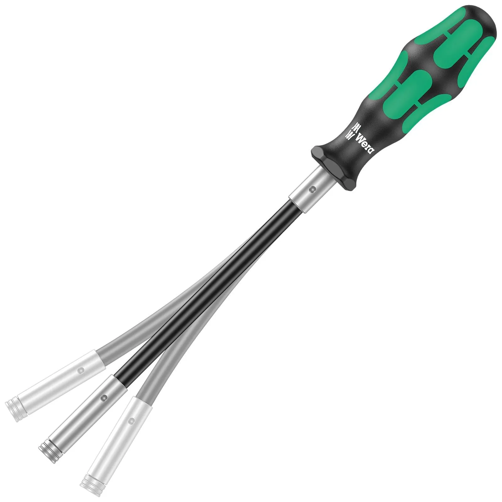 Wera 393 S Kraftform Kompakt Screwdriver Bit Holder Extra Slim with Flexible Shaft