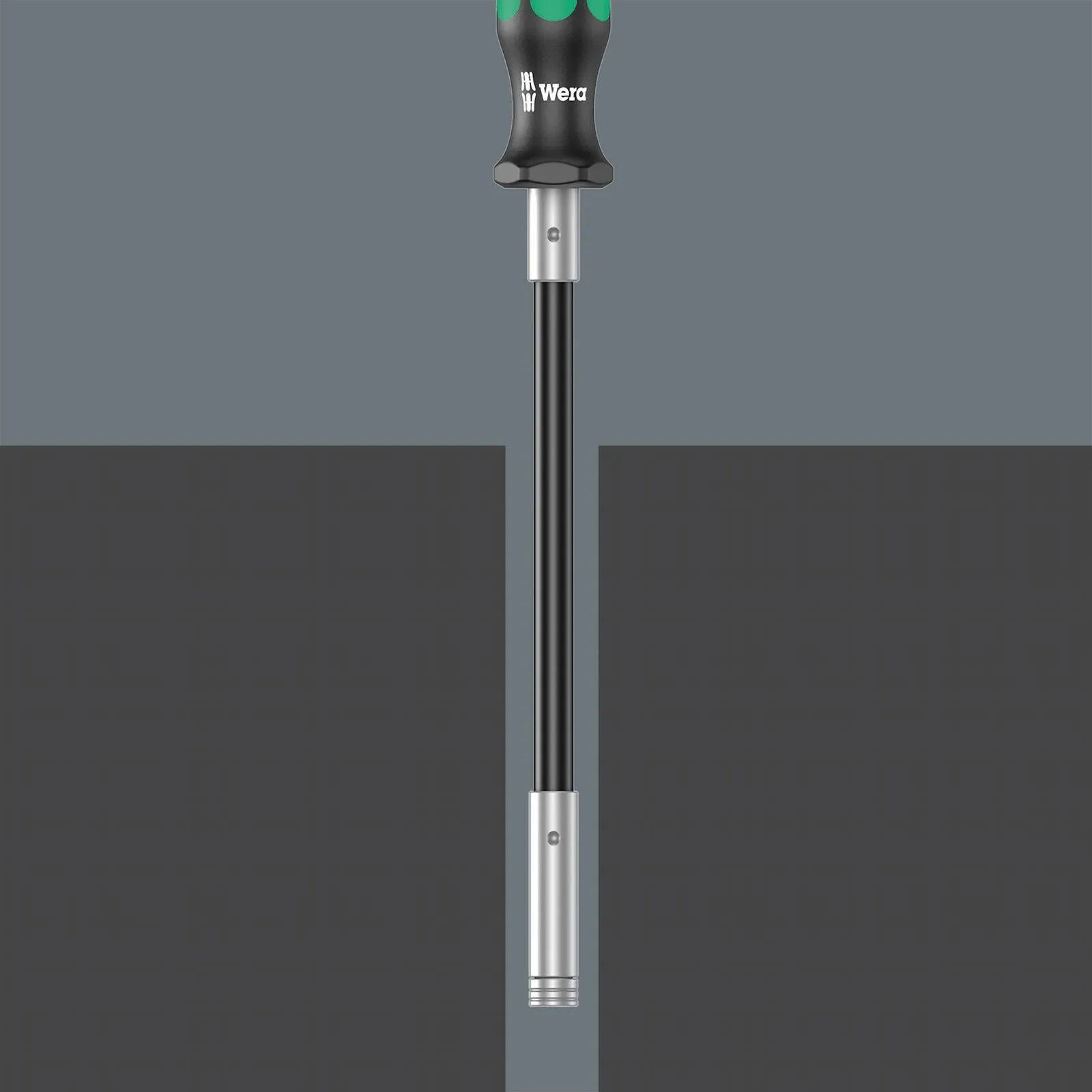 Wera 393 S Kraftform Kompakt Screwdriver Bit Holder Extra Slim with Flexible Shaft