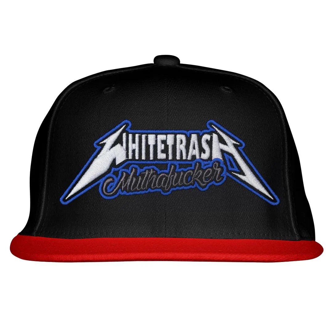 Whitetrash Metal Snapback