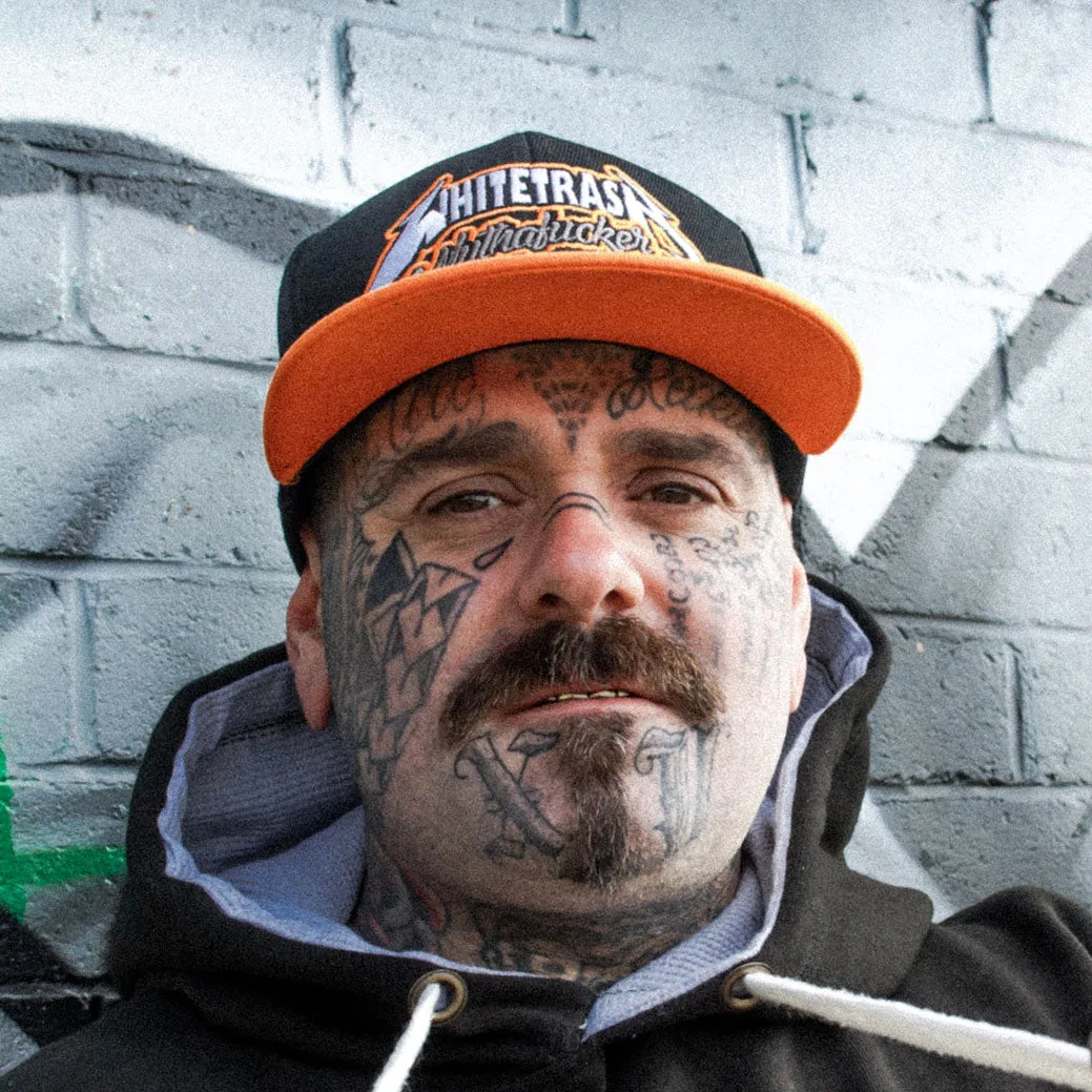Whitetrash Metal Snapback
