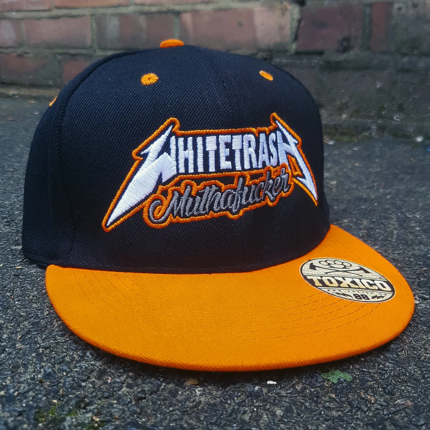 Whitetrash Metal Snapback
