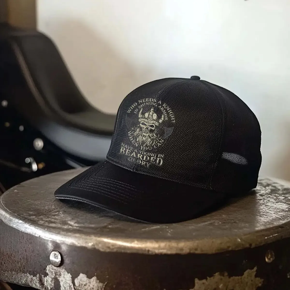 Who Needs A Knight Printed Baseball Cap
