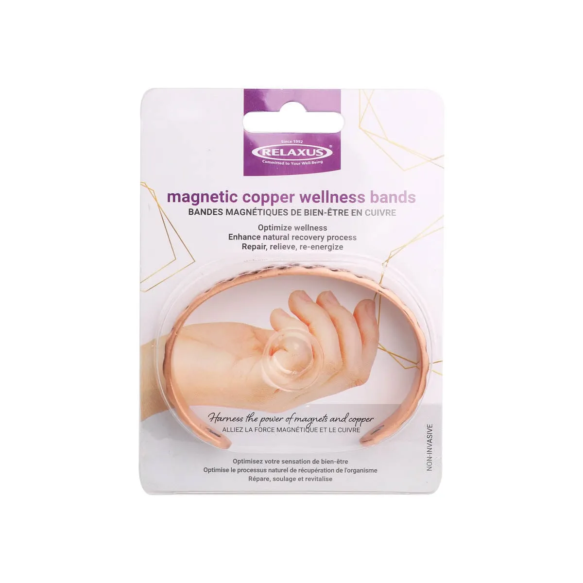 Wholesale Magnetic Copper Wellness Bands - Copper Tile