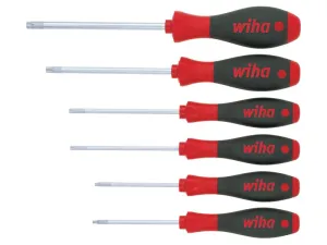 Wiha SoftFinish TORX Screwdriver Set, 6 Piece