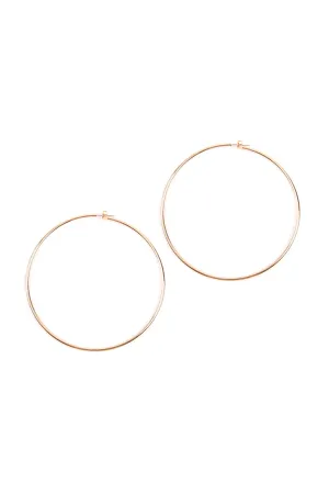 WIRE HOOP EARRINGS