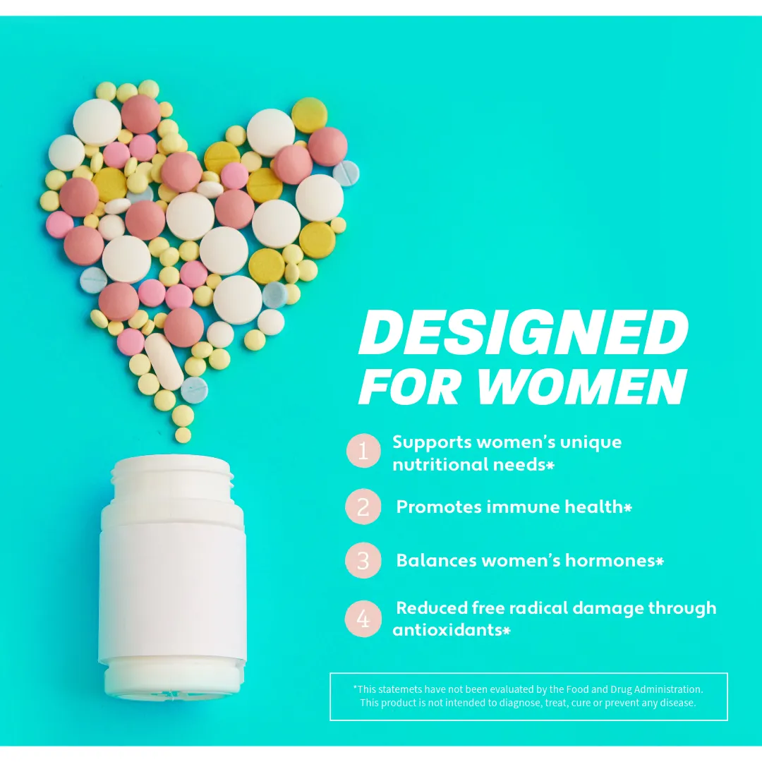 Women's Daily Multivitamin - Design For Women