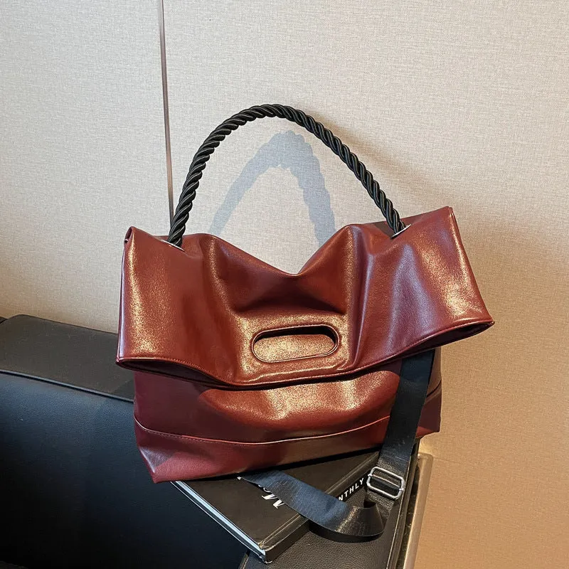 Women's High-grade Large Capacity Commuting Fashion Winter Shoulder Bags