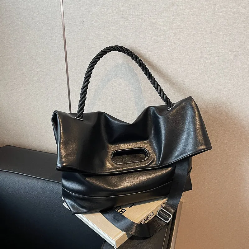 Women's High-grade Large Capacity Commuting Fashion Winter Shoulder Bags
