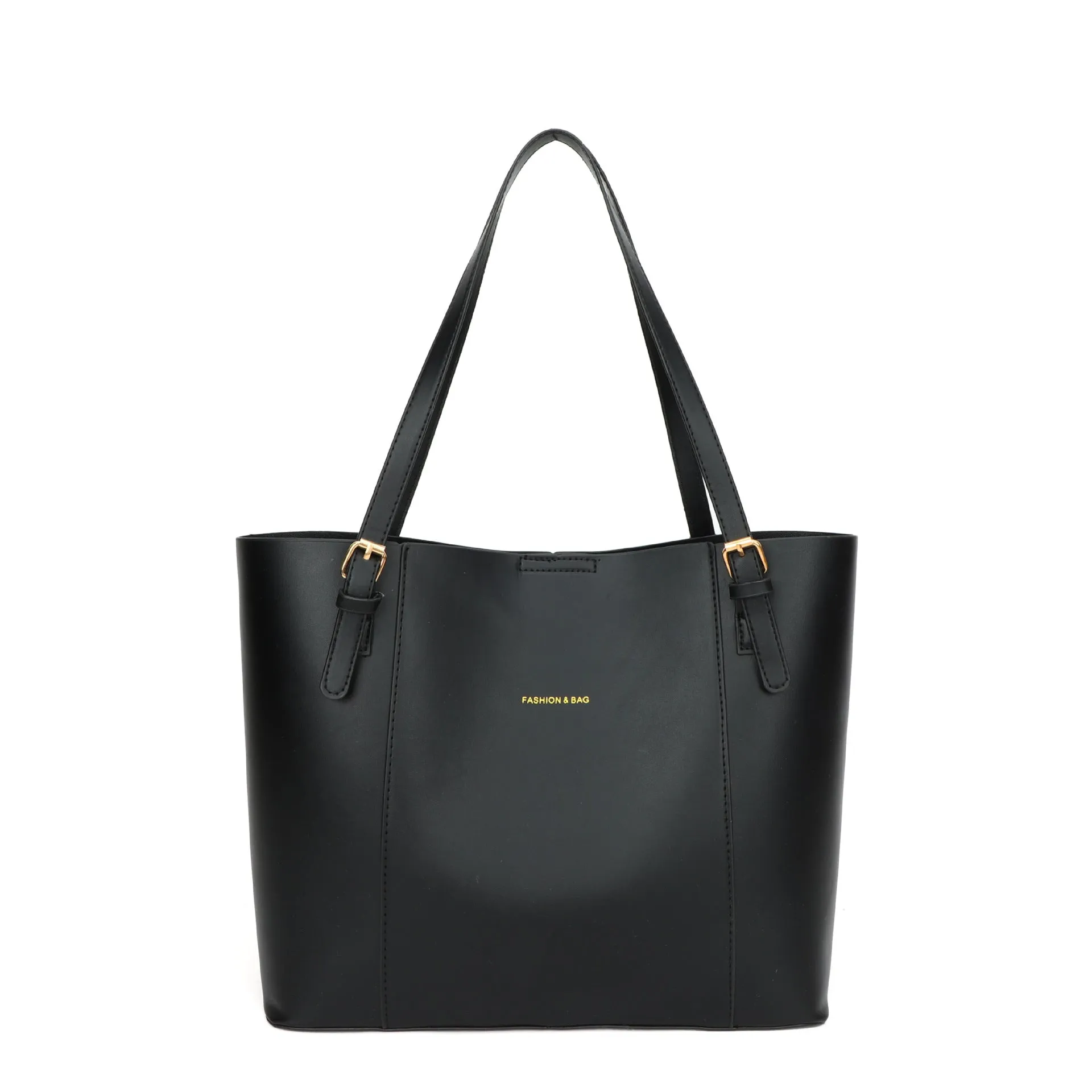 Women's Simple Elegant Commuter Western Style Large Shoulder Bags