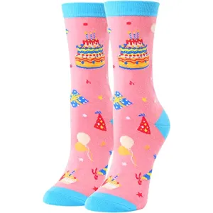 Womens Socks Birthday Gifts Ideas Great Birthday Gift for Women Girlfriend Mom Mother Wife Grandma Gift For Her