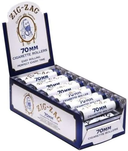 Zig-Zag 70mm Rolling Machine - (12 Count)