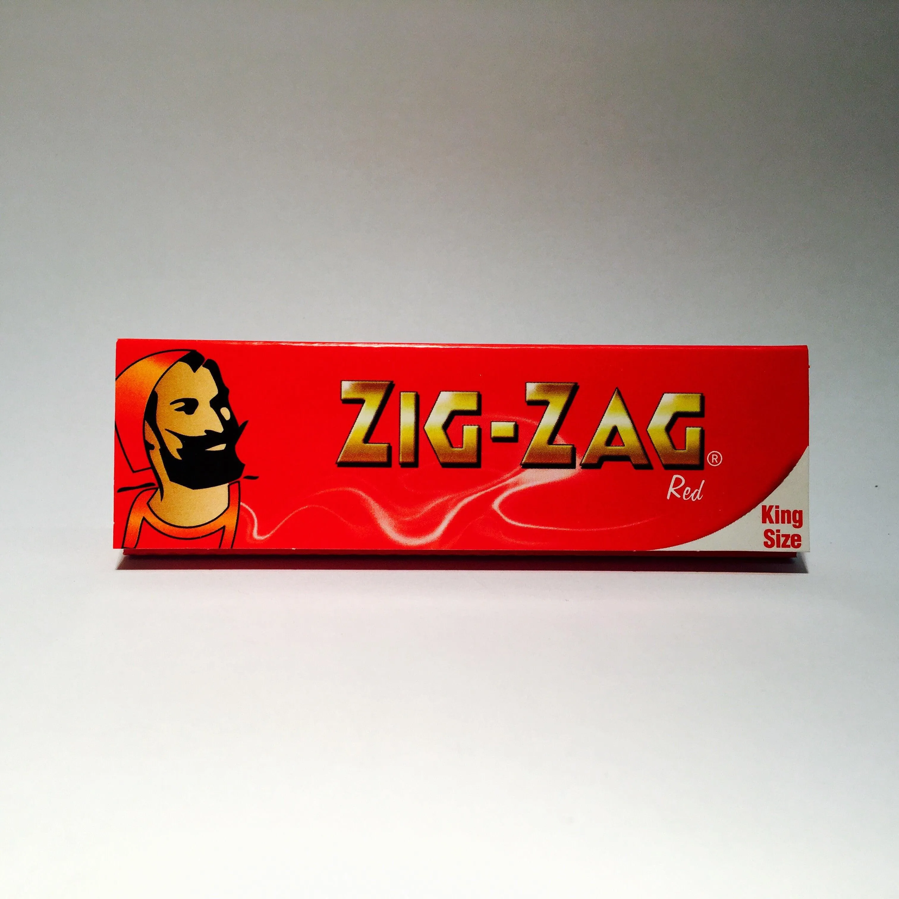 Zig Zag King Size Red Paper