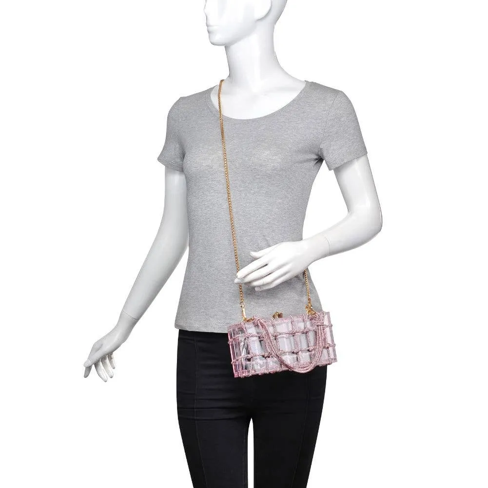 Ziggy evening bag: Pink