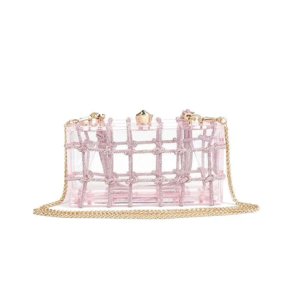 Ziggy evening bag: Pink