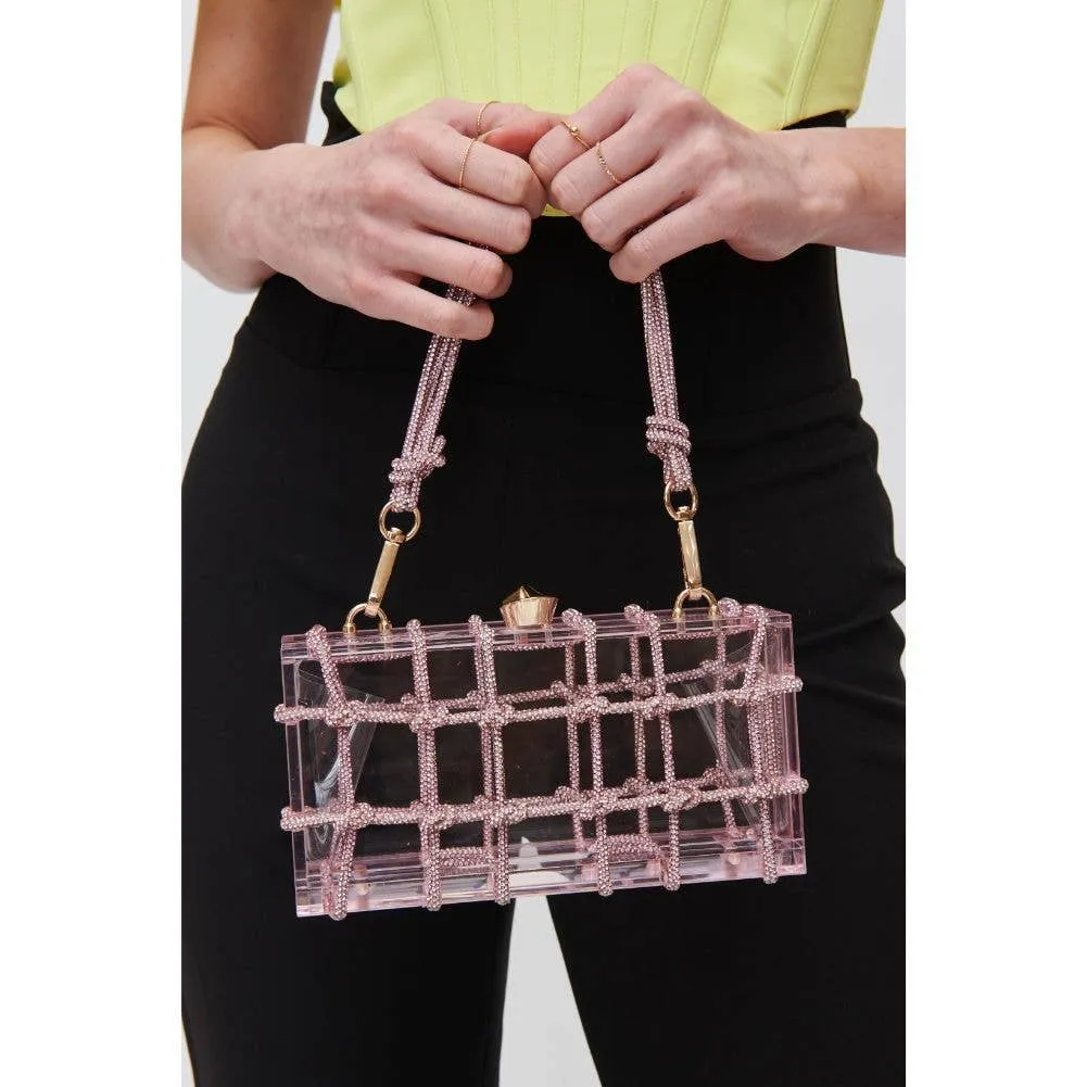 Ziggy evening bag: Pink